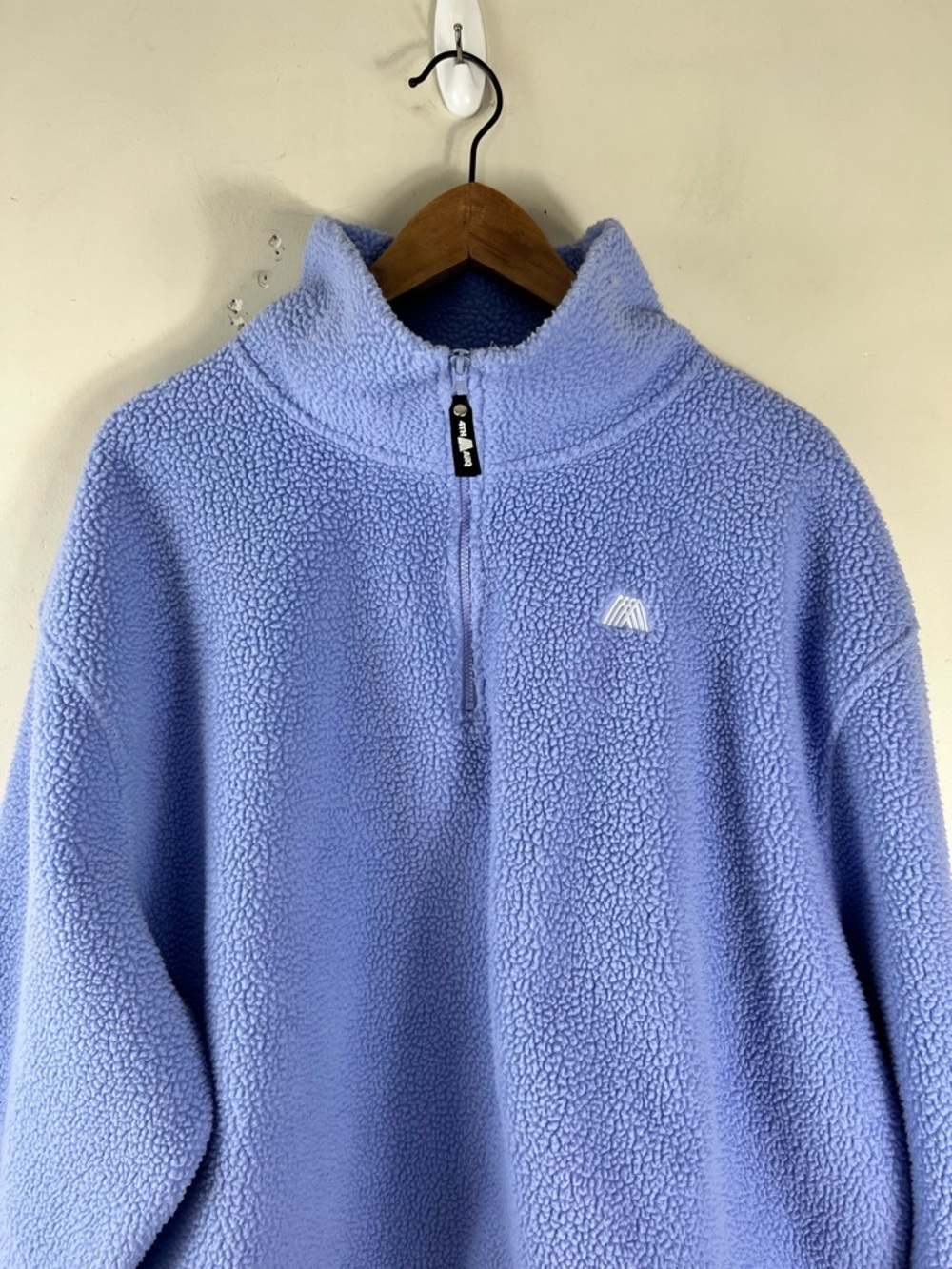 4TH ARQ PHOENIX Half-Zip Size XL Fleece Sweater Pullover In Lavender - Picture 4 of 10